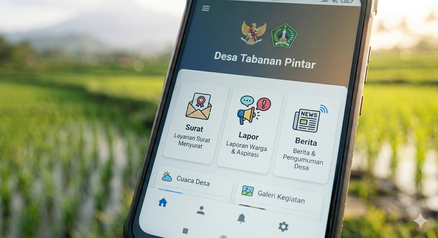 Aplikasi Pelayanan Desa Terintegrasi gemini generated image lhe510lhe510lhe5