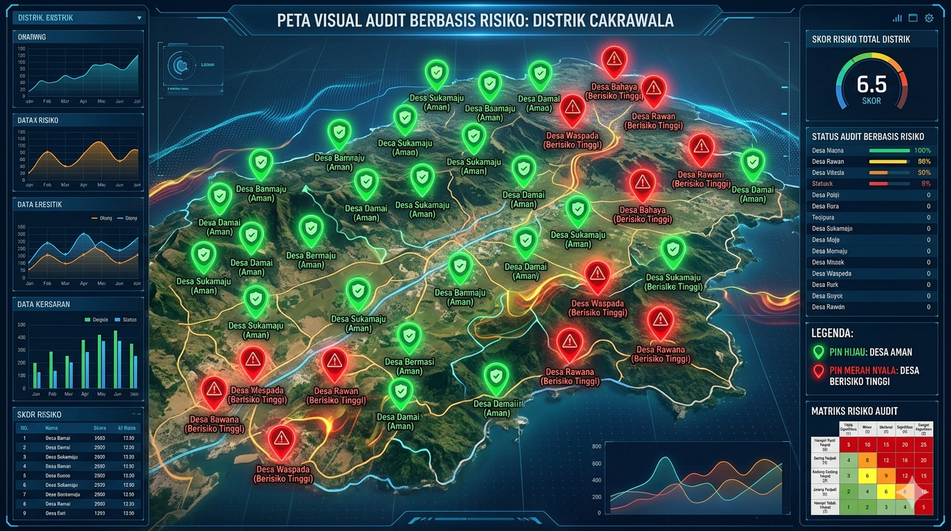 Peran APIP dalam Pengawasan Desa gemini generated image t9y7wet9y7wet9y7